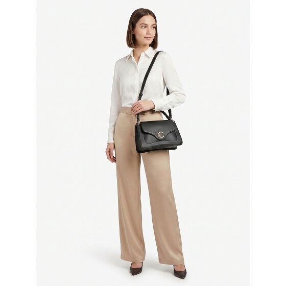Coccinelle C-Me Shoulder Bag Genuine Leather 29.5 cm