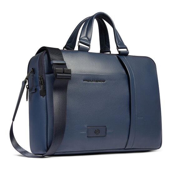 Piquadro Cartel2m Briefcase RFID protection Leather 40 cm Laptop compartment
