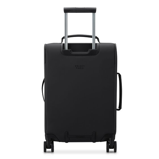 Delsey Paris Turenne Soft 4 wheels Cabin trolley 55 cm with expansion pleat