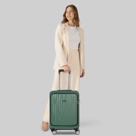 Bric's Cervia 2.0 4 wheels Cabin trolley S 55 cm Laptop compartment with expansion pleat