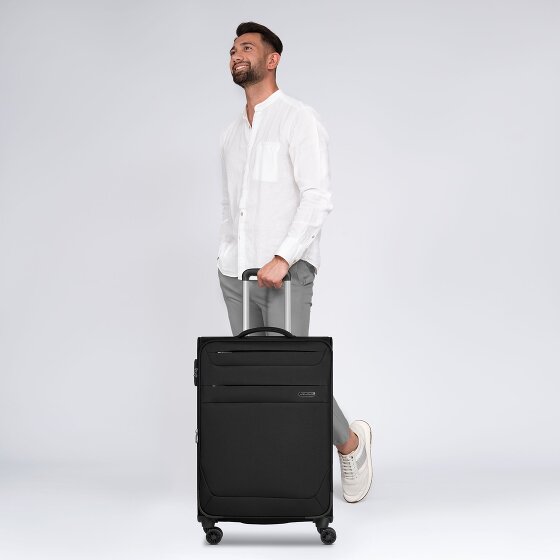 Worldpack Chicago 4 wheels Trolley M 67 cm with expansion pleat