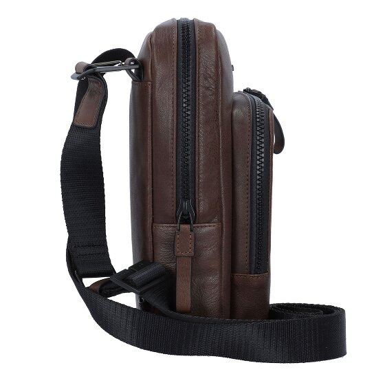 Piquadro Harper shoulder bag leather 18 cm