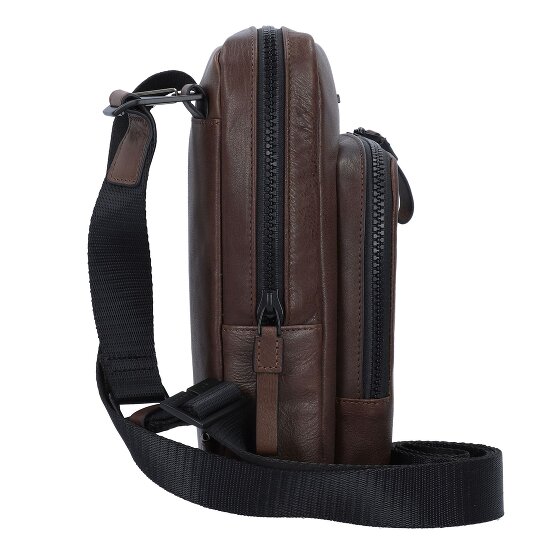 Piquadro Harper shoulder bag leather 18 cm
