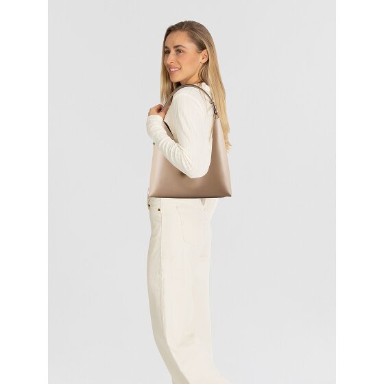 Furla Goccia Shoulder Bag Leather 30 cm