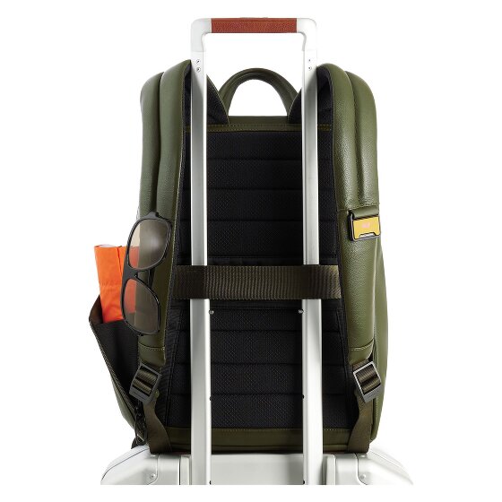 Piquadro Russell Business backpack RFID protection Leather 42 cm Laptop compartment