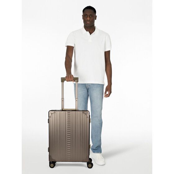 Aleon Traveler International 4-wheel Aluminum Cabin suitcase, 55 cm