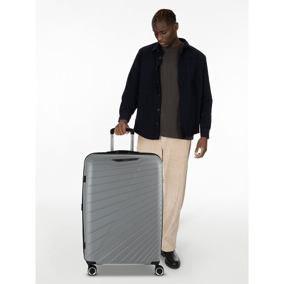 Benzi 5808 4 wheels Trolley 74 cm with expansion pleat