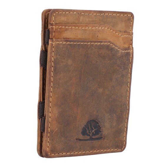 Greenburry Vintage credit card case leather 7 cm
