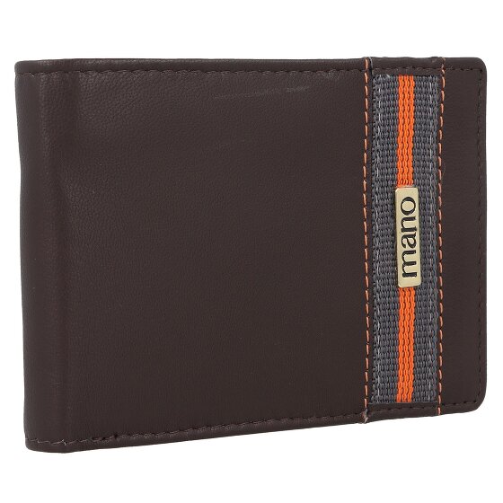 mano Don Leonardo wallet RFID leather 12 cm