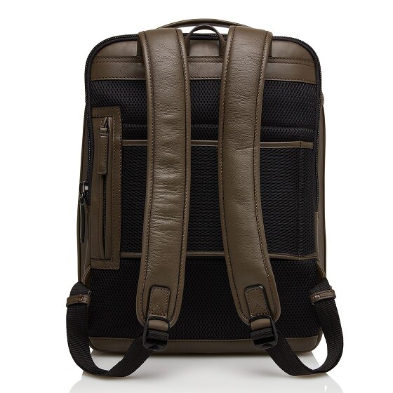 Castelijn & Beerens Nappa X Victor backpack RFID leather 42 cm laptop compartment