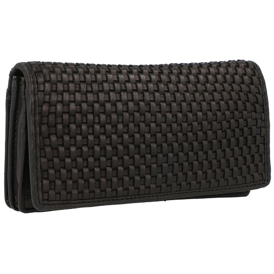 Harbour 2nd Soft Weaving Shelly wallet leather 18 cm