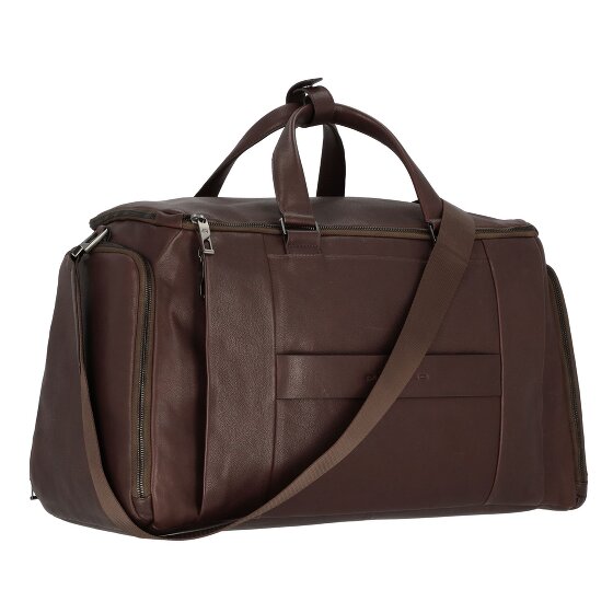 Piquadro Carl travel bag leather 51 cm laptop compartment