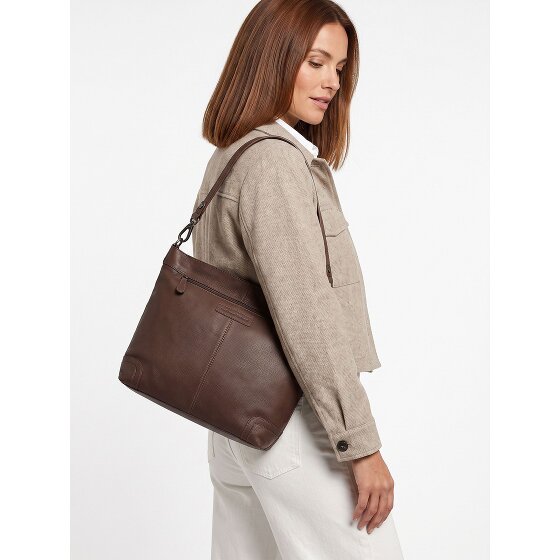The Chesterfield Brand Astero Shoulder Bag Genuine Leather 32 cm