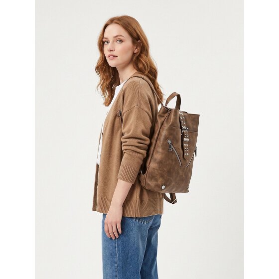 Desigual Valentine Camel City Backpack 30 cm