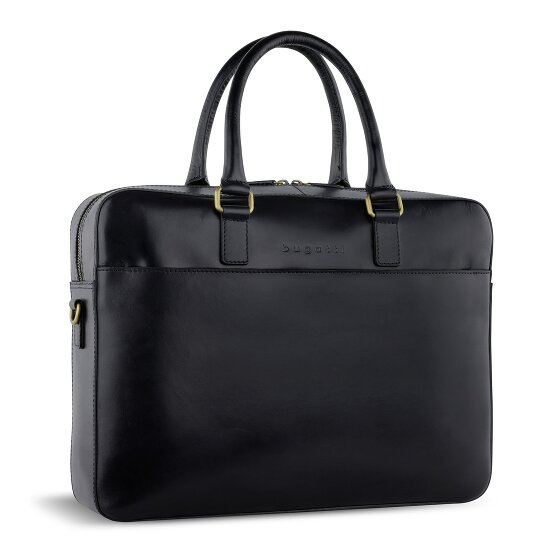 Bugatti Remo Briefcase Leather 40 cm Laptop compartment