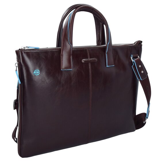 Piquadro Blue Square briefcase leather 42 cm laptop compartment