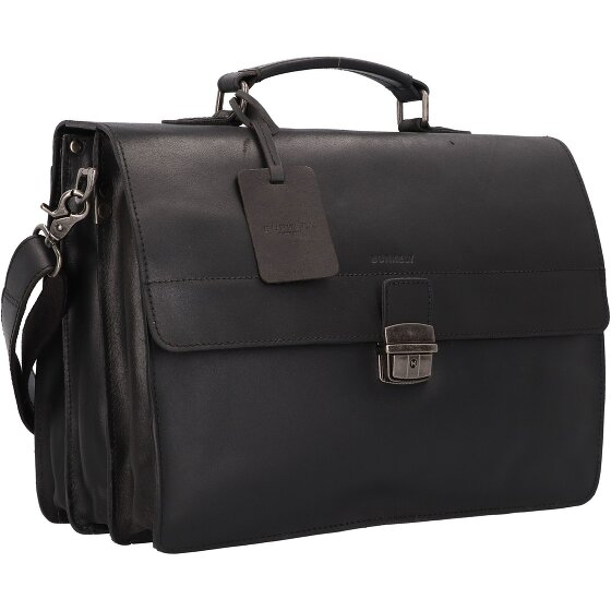 Burkely Vintage Dean briefcase leather 38 cm