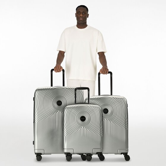 Gabol Radar 4 wheels Suitcase set 3-piece with expansion pleat