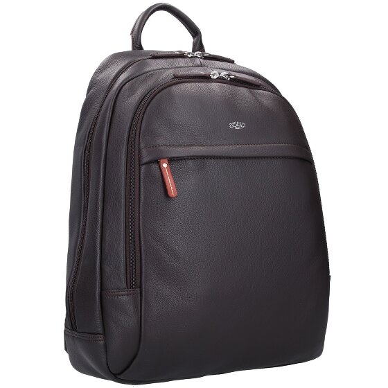 Jump Uppsala backpack leather 42 cm laptop compartment
