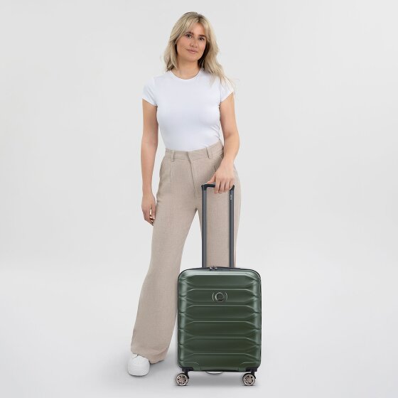 Delsey Paris Meteor 4 wheels Cabin trolley 55 cm with expansion pleat