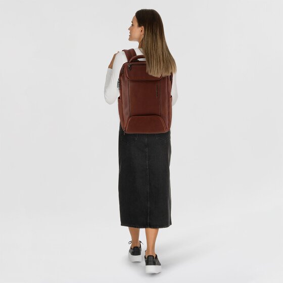 Piquadro Cronus Business backpack RFID protection Leather 41 cm Laptop compartment