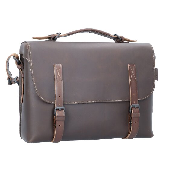 aunts & uncles Good Old Friends Fella briefcase leather 37 cm laptop compartment