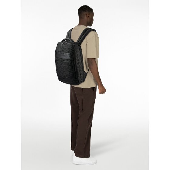 Piquadro Hex travel backpack 41 cm laptop compartment