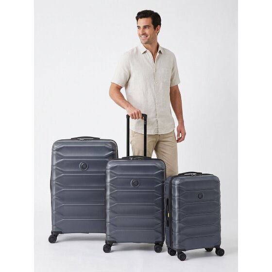 Delsey Paris Meteor 4 wheels Suitcase set 3-piece Expandable