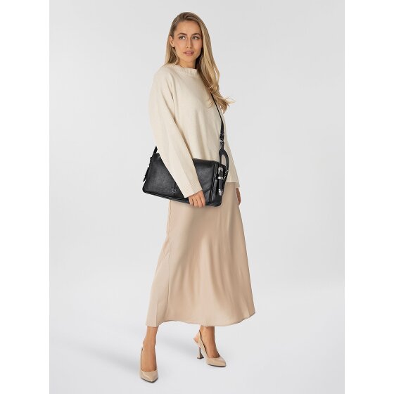 PINKO 24 Classic Shoulder Bag Leather 34 cm