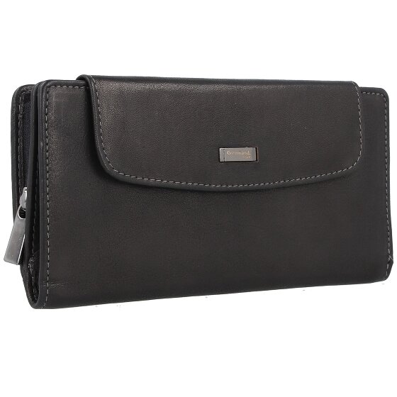 Greenland Nature Black Nappa wallet RFID leather 19 cm
