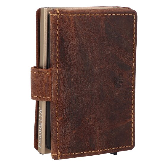 Greenburry Vintage Wallet RFID protection Leather 7.5 cm