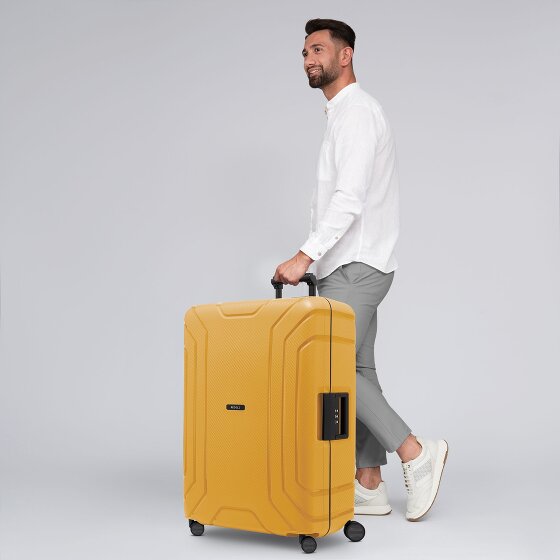 Redolz Essentials 15 4-wheel trolley 75 cm with three-point closure