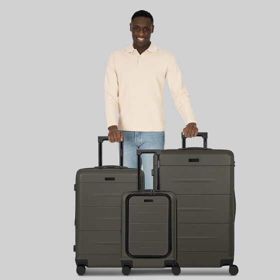 Police London 4 wheels Suitcase set 3-piece Expandable