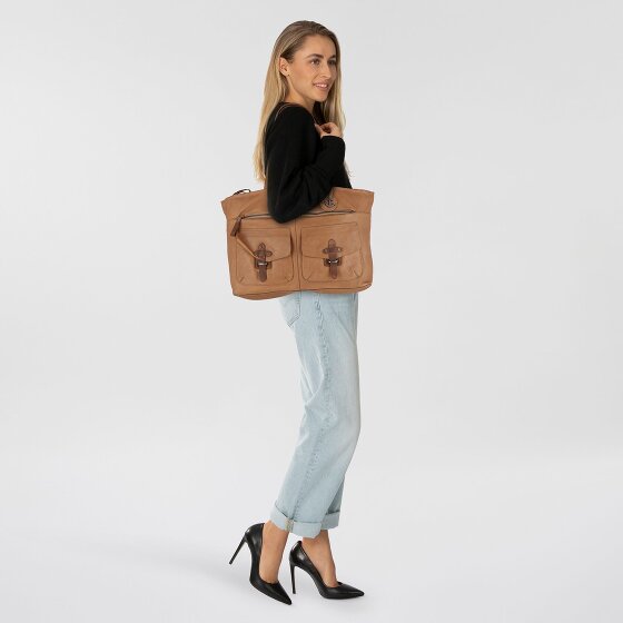Harbour 2nd Urban Poets Jordan Shopper Bag Leather 44.5 cm