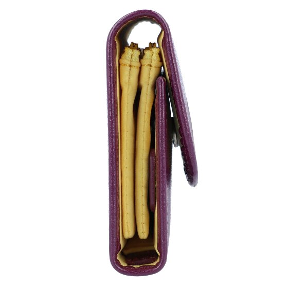 Windrose Merino jewelry roll leather 20 cm