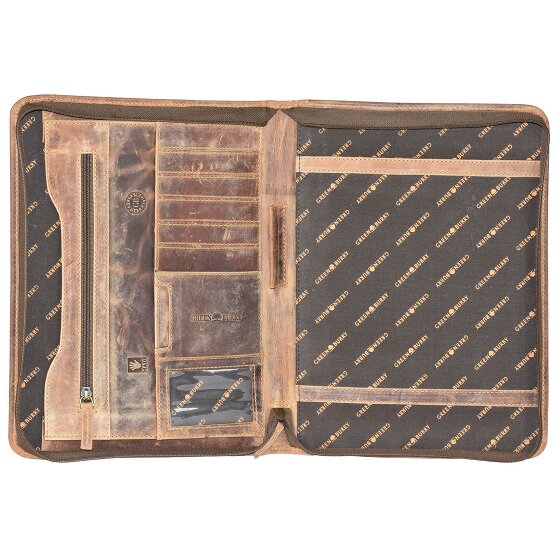 Greenburry Vintage ring folder leather 26 cm