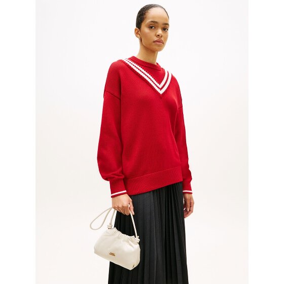 Tommy Hilfiger TH Soft Leather Shoulder bag Leather 20 cm