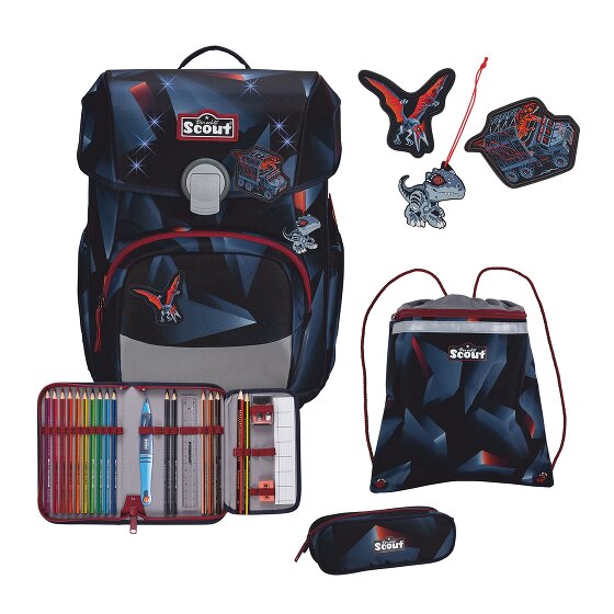 Scout Neo LED School bag set 8-piece