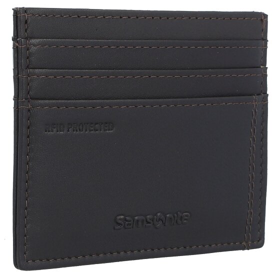 Samsonite Attack 2 Credit card case RFID protection Genuine Leather 10 cm
