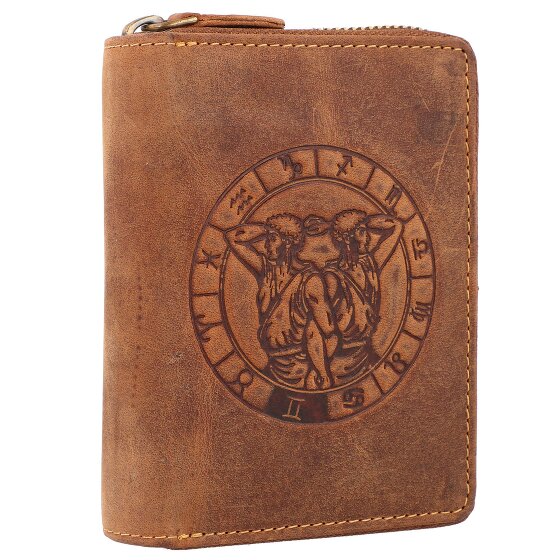 Greenburry Vintage zodiac wallet leather 10 cm