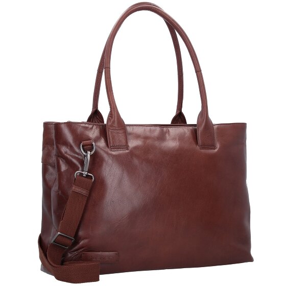 Plevier Rock Amber Shoulder Bag Leather 43 cm Laptop compartment