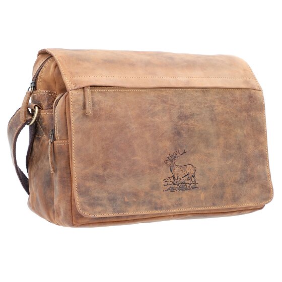 Greenburry Vintage shoulder bag leather 30 cm