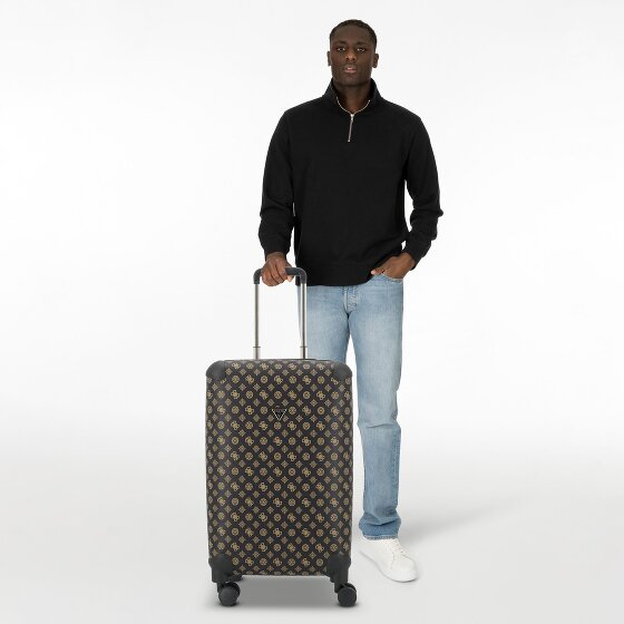 Guess Wilder 4 wheels Trolley 64 cm with expansion pleat