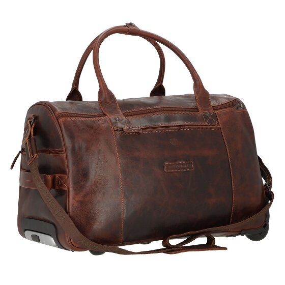 Greenburry Rugged 2 wheels Travel bag Leather 53 cm