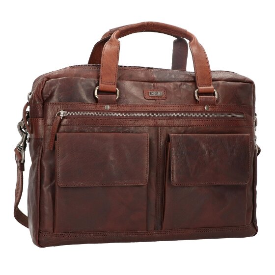 Spikes & Sparrow Briefcase leather 41 cm laptop compartment