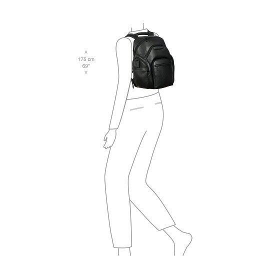 Porsche Design Roadster Business backpack Leather 41 cm Laptop compartment