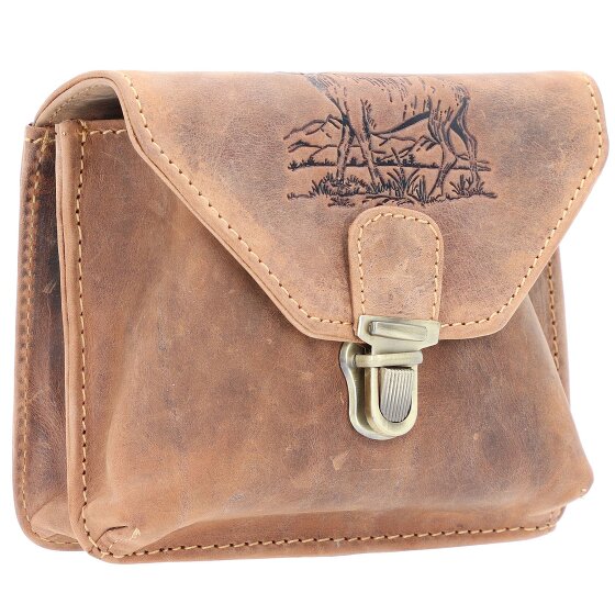 Greenburry Vintage outdoor fanny pack leather 15 cm