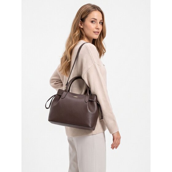L.Credi Sapphira Handbag Genuine Leather 33 cm