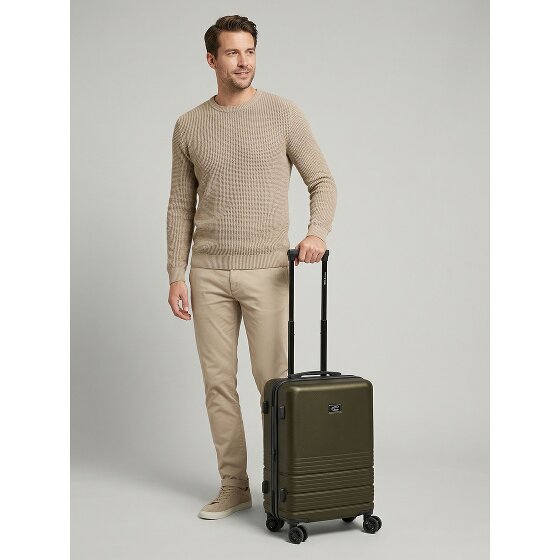 camel active Hanoi 4 wheels Cabin trolley S 55 cm with expansion pleat