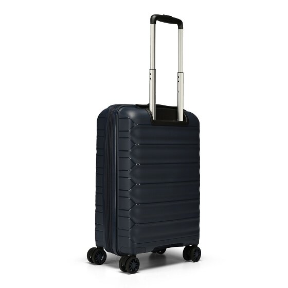 d&n Travel Line 4700 4 wheels Cabin trolley 55 cm with expansion pleat